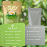 Palm Beach Medicinal Herbs - Mango Leaf Tea - Pure Herbal Tea Series, 30ct