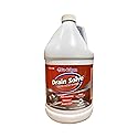 Nu-Calgon 4165-08 Drain Solve Alkaline Line Cleaner - 1 Gallon HVAC Condensate & Plumbing Clog Remover, Non-Fuming, Septic Safe, NSF Registered