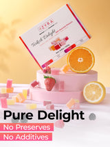 ZYRA Turkish Delight - 8.8oz - Woman Owned Brand - Luxury with Assorted Fruit - Rose, Strawberry, Raspberry, Blackberry, Lemon, Orange - Authentic