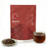 SUGIMOTO TEA Japanese Hojicha Roasted Green Tea Loose Leaf 2.0 oz (57 g)