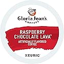 Gloria Jean's Coffees Raspberry Chocolate Lava, Single-Serve Keurig K-Cup Pods, Flavored Medium Roast Coffee, 72 Count