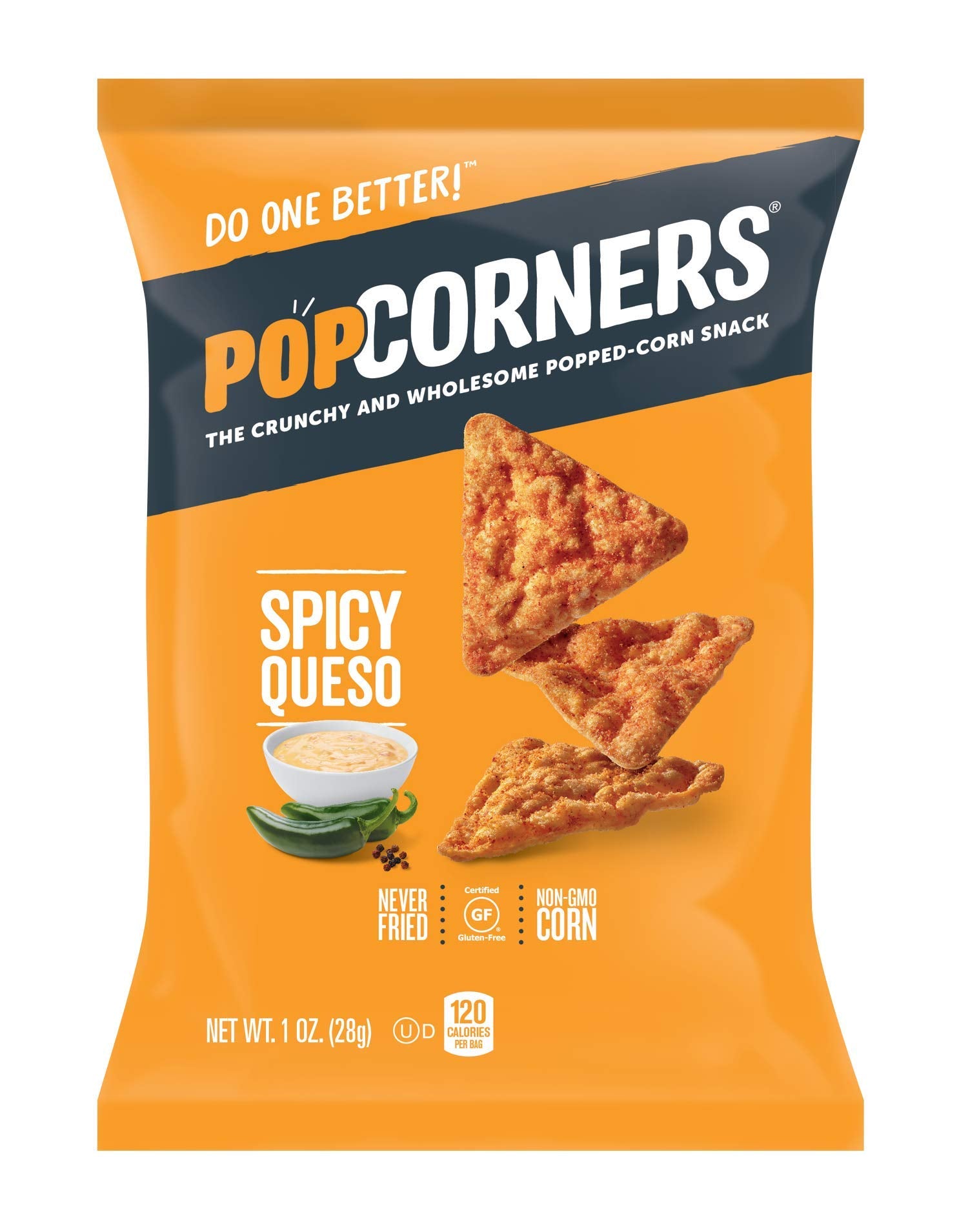Popcorners Snacks Variety Pack | Gluten Free Chips | (24 Pack, 6 Flavor, 1 oz Snack Bags)