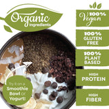 Witzi's No Oats Oatmeal Alternative, Cacao, 2oz (Pack of 6), Made with Chia Seeds, Cinnamon & Chocolate, Grain Free, Gluten Free, Vegan, Keto