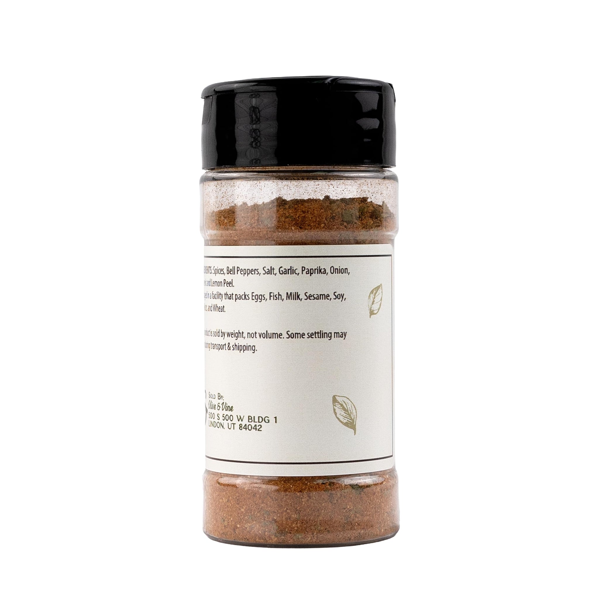 Olive & Vine Chermoula Seasoning, Zesty Flavor, For Grilled Meats & Vegetables, Rich Tradition, Authentic Taste, For Global Recipes (2 Ounce)
