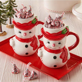 Candy Cane Milk Chocolate Candies - 2lb Bag Approx. 200 Pieces Individually Wrapped Peppermint Flavored Chocolates for Holiday Parties, Stocking