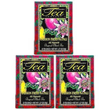 Hawaiian Islands Passion Fruit Na Pali Tropical Black Tea, All Natural - 20 Teabags Per box (60 Tea Bags (Pack of 3))