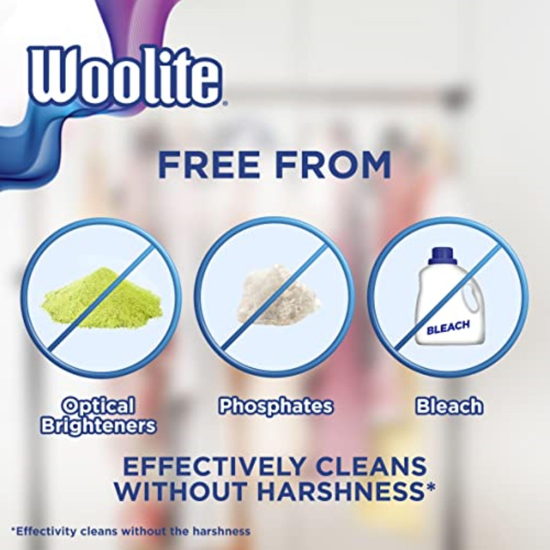 Woolite Darks Defense Liquid Laundry Detergent - 66 Loads, Moonlight Breeze Scent, 100 Fl Oz