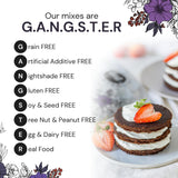 eat G.A.N.G.S.T.E.R. Dark Choconot Fudge Cake & Muffin Mix, Allergy-Friendly Baking Mix, Grain-Free, No Dairy, Nuts, Gluten, Dairy, For Vegan, Paleo & AIP Diets, Chocolate Cakes, Muffins and Cupcakes