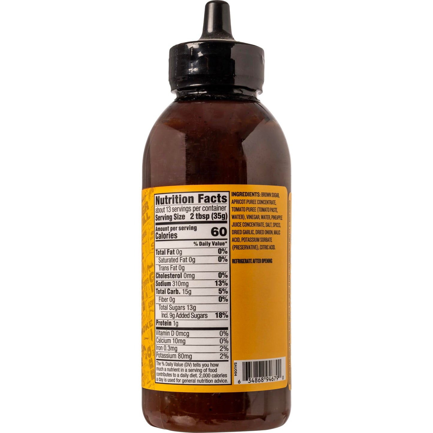 Traeger Grills SAU064 Apricot BBQ Sauce