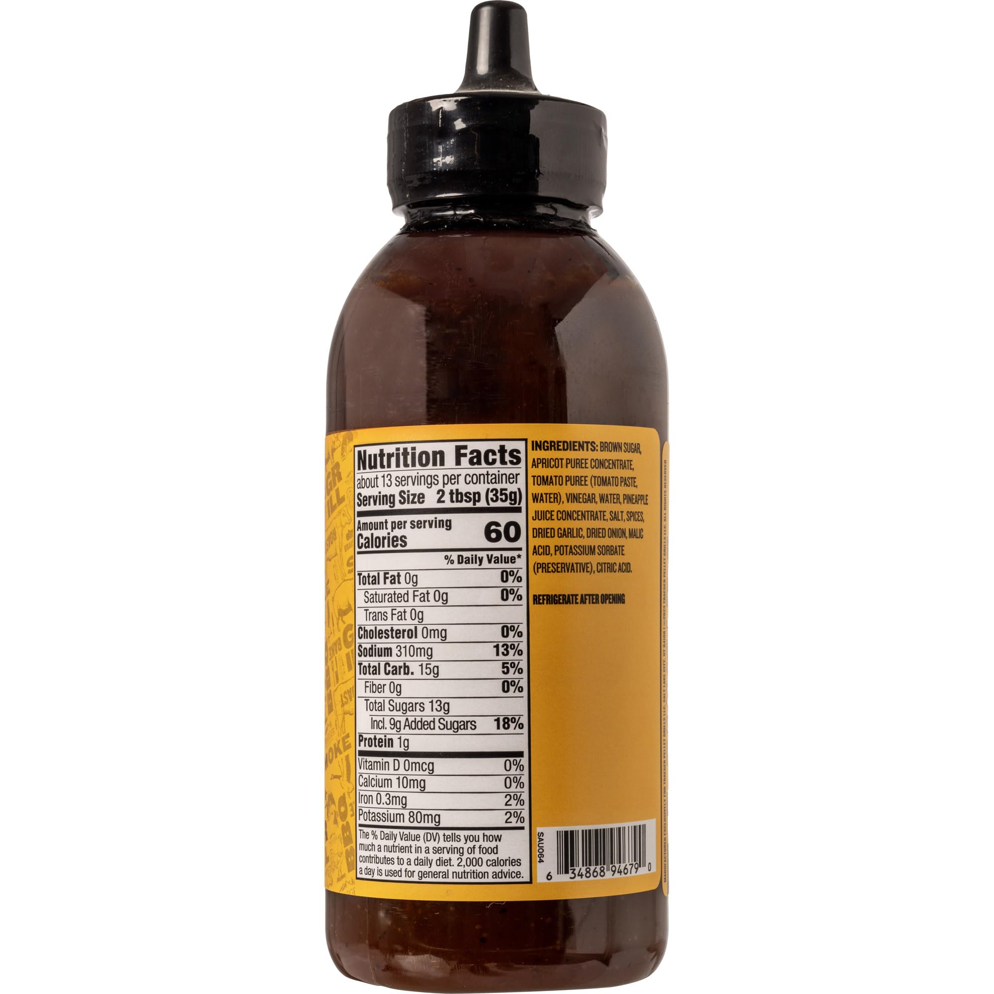 Traeger Grills SAU064 Apricot BBQ Sauce