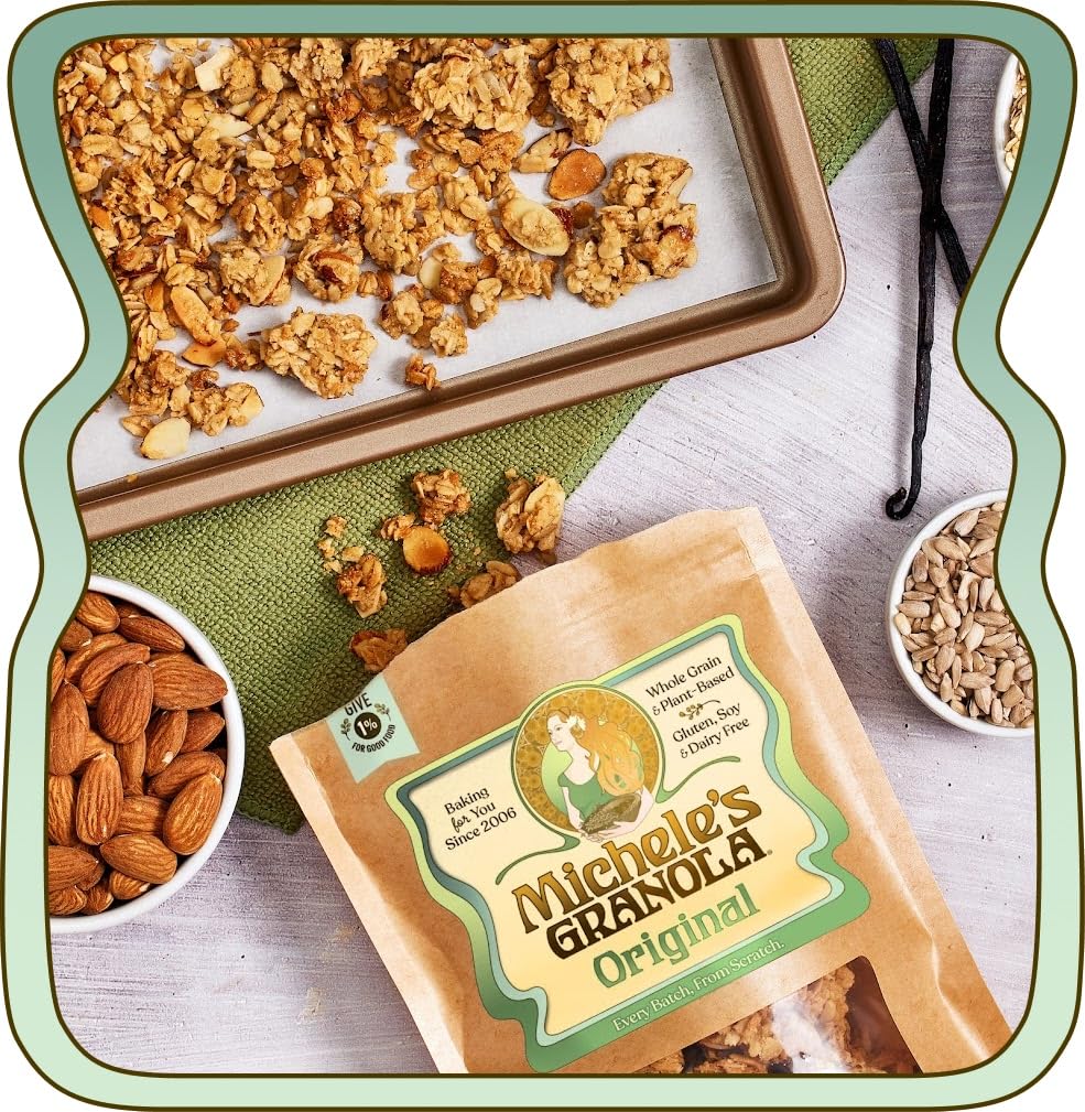 Michele's Granola Original, Gluten-Free & Non-GMO, 12 Ounce, Pack of 6