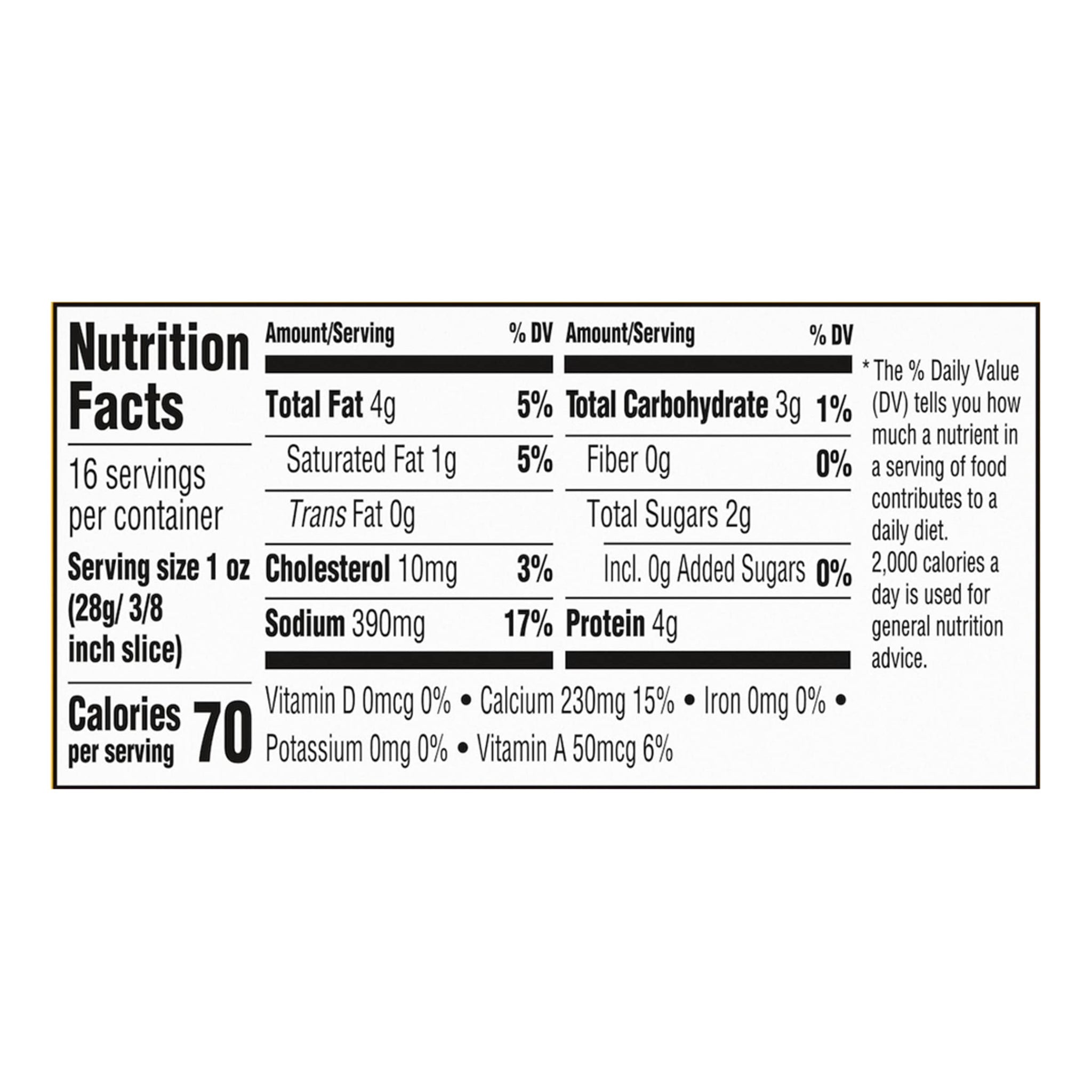 Velveeta Original Pasteurized Recipe Cheese Product, 16 oz Block