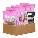 5X Unicorn Gummies - 4.9OZ Bundle with Bar Protein Choc S Salt - 1.8OZ - Rainbow Gummy Candy and Strips with Chocolate Sea Salt Protein Bar - Gift Set