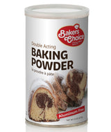 Double Acting Baking Powder, 8 oz. - Aluminum Free Baking Powder, Premium Grade, Vegan, Vegetarian, Kosher - By Baker’s Choice