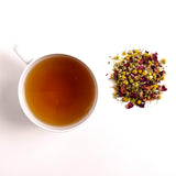 Pure And Easy Tea, Nighttime Nirvana, Caffeine-Free Herbal Sleep & Relaxation Tea, Loose Leaf Blend with Chamomile, Lavender & Lemon Balm, Premium