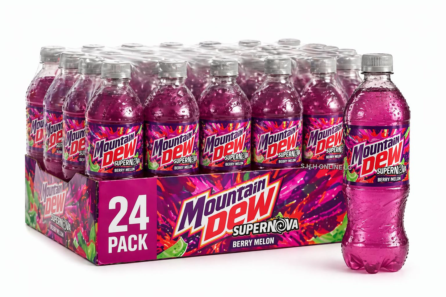 Mountain Dew Supernova 20 fl oz 24-Pack (Canada Import)