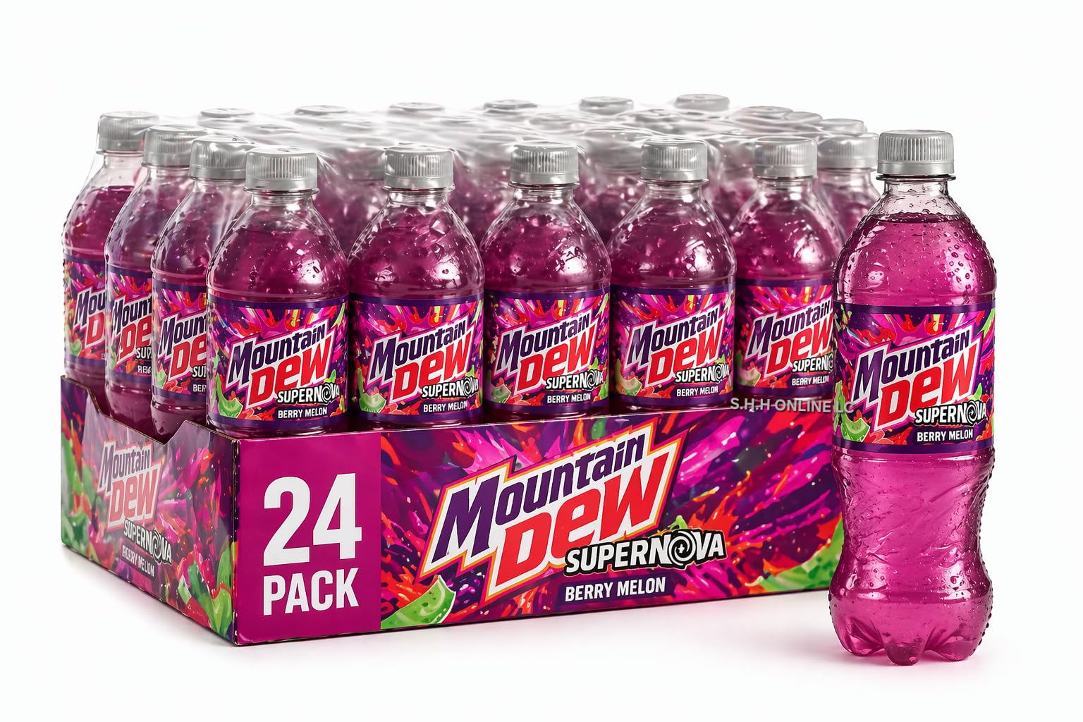 Mountain Dew Supernova 20 fl oz 24-Pack (Canada Import)