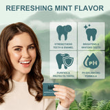 Remineralizing Chewing Gum - 2026 Sugar-Free Gum with Xylitol & Hydroxyapatite - Aspartame-Free, Sucralose-Free, Eco-Friendly - Fresh Mint - 4 Pack