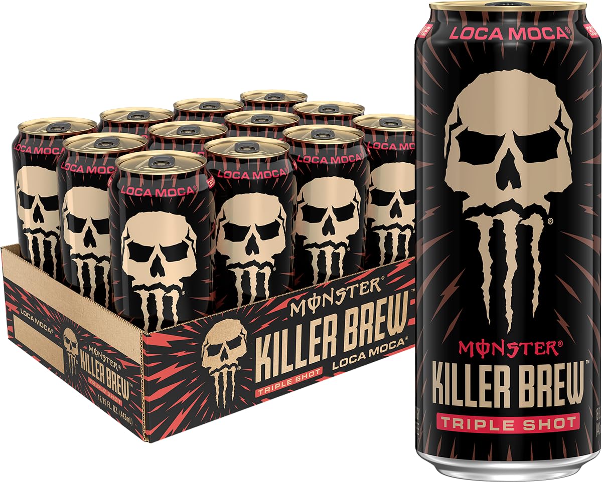 Monster Energy Killer Brew Loca Moca, 15 Fl Oz