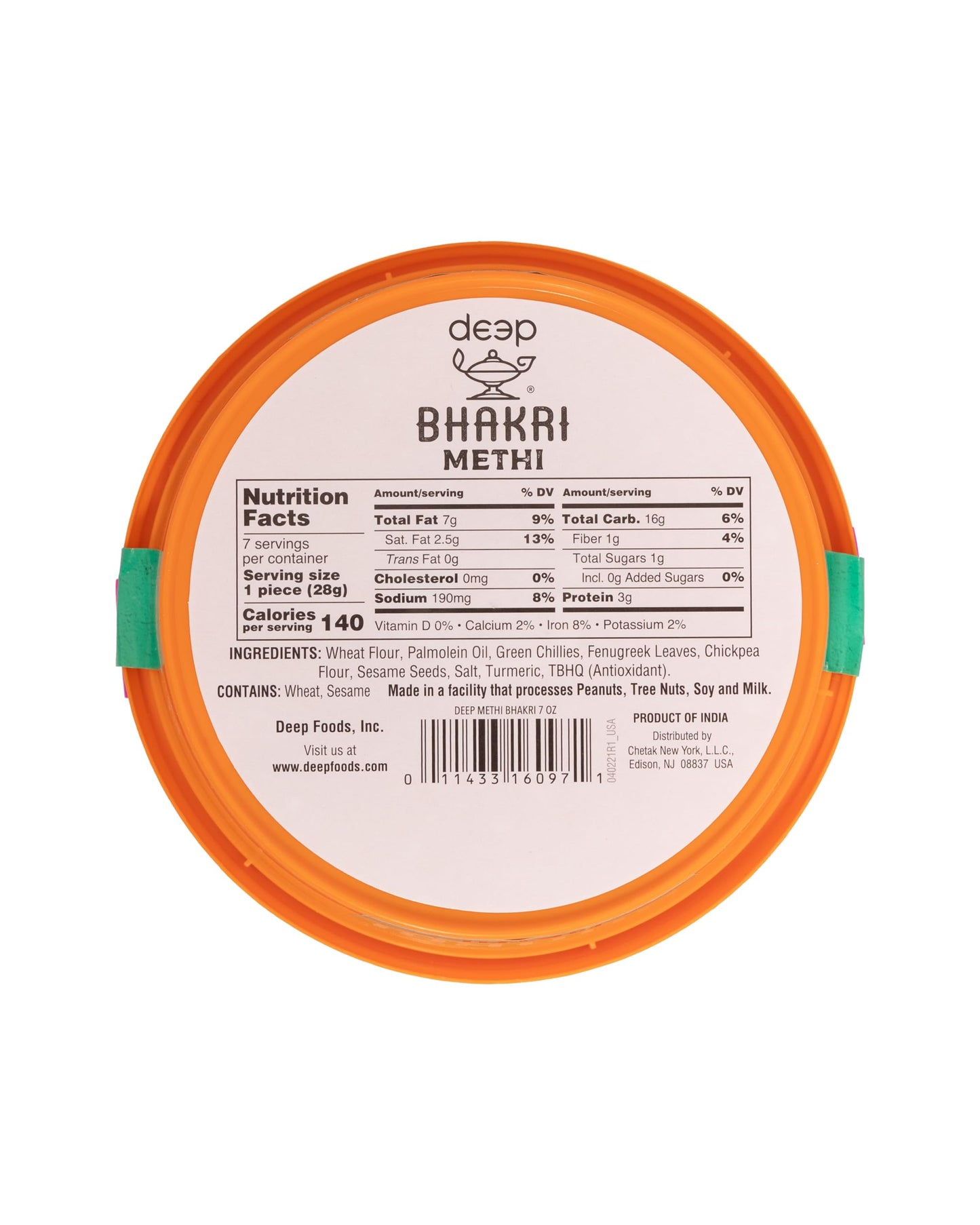 Methi Bhakri (7oz)