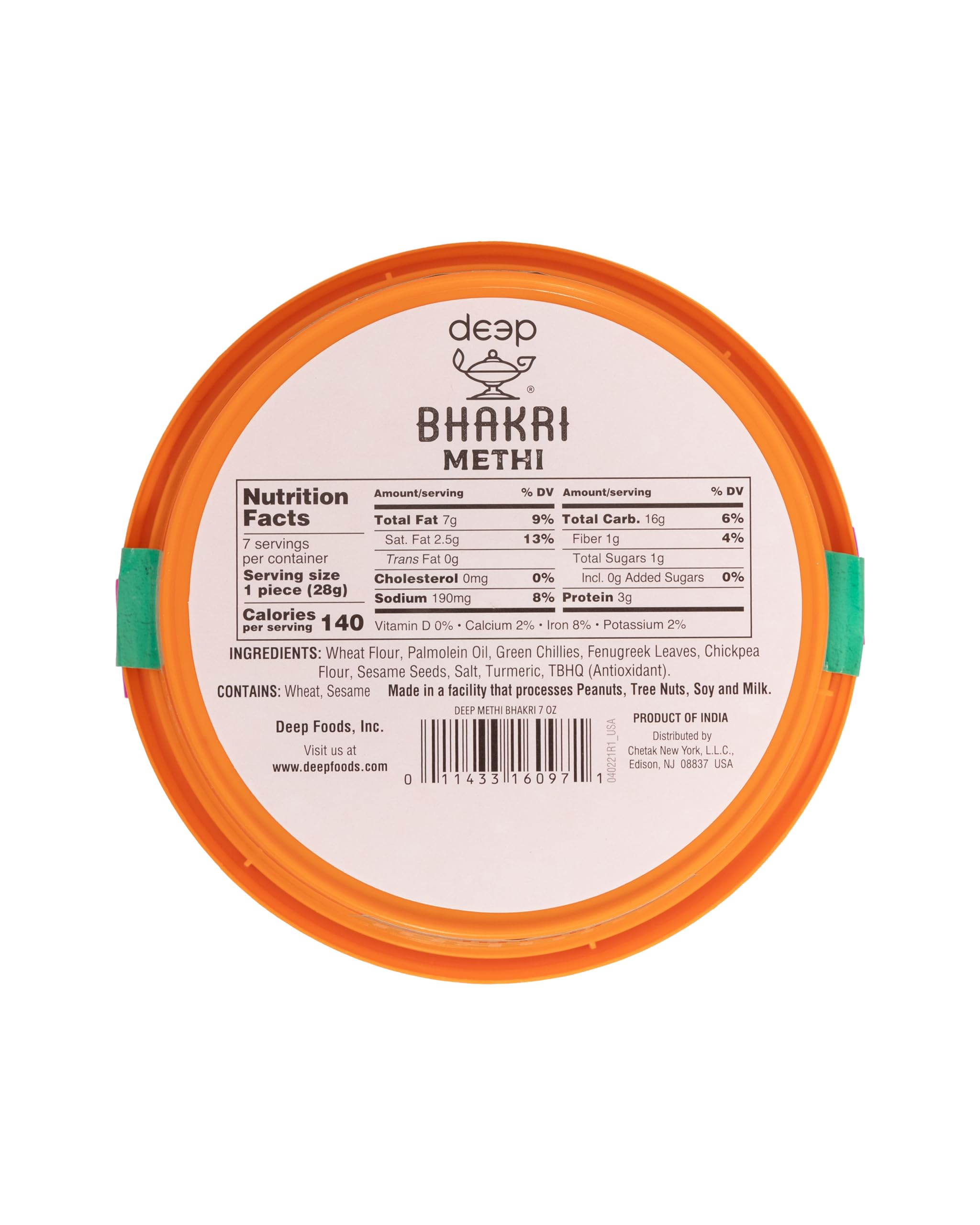 Methi Bhakri (7oz)