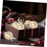 Veemoon 100pcs Chocolate Holders for Bouquet Day Elegant Packaging for Flowers and Chocolates