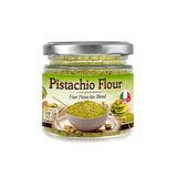 Sanniti Pistachio Flour, 3.5 oz - Fine Pistachio Blend for Baking & Cooking - 100% Pure Pistachios - Product of Italy