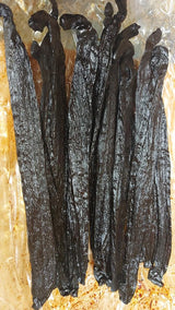 4 oz Peruvian Vanilla Beans Whole Grade A Vanilla Pods for Homemade Vanilla Extract, Baking, Ice Cream, Flavoring, & Vanilla Powder