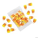 Fun Express Halloween Candy Corn Bulk 32 Individual Packets - Classic Fall Candy Mix Assorted Flavors | 2 Pounds Halloween Treats
