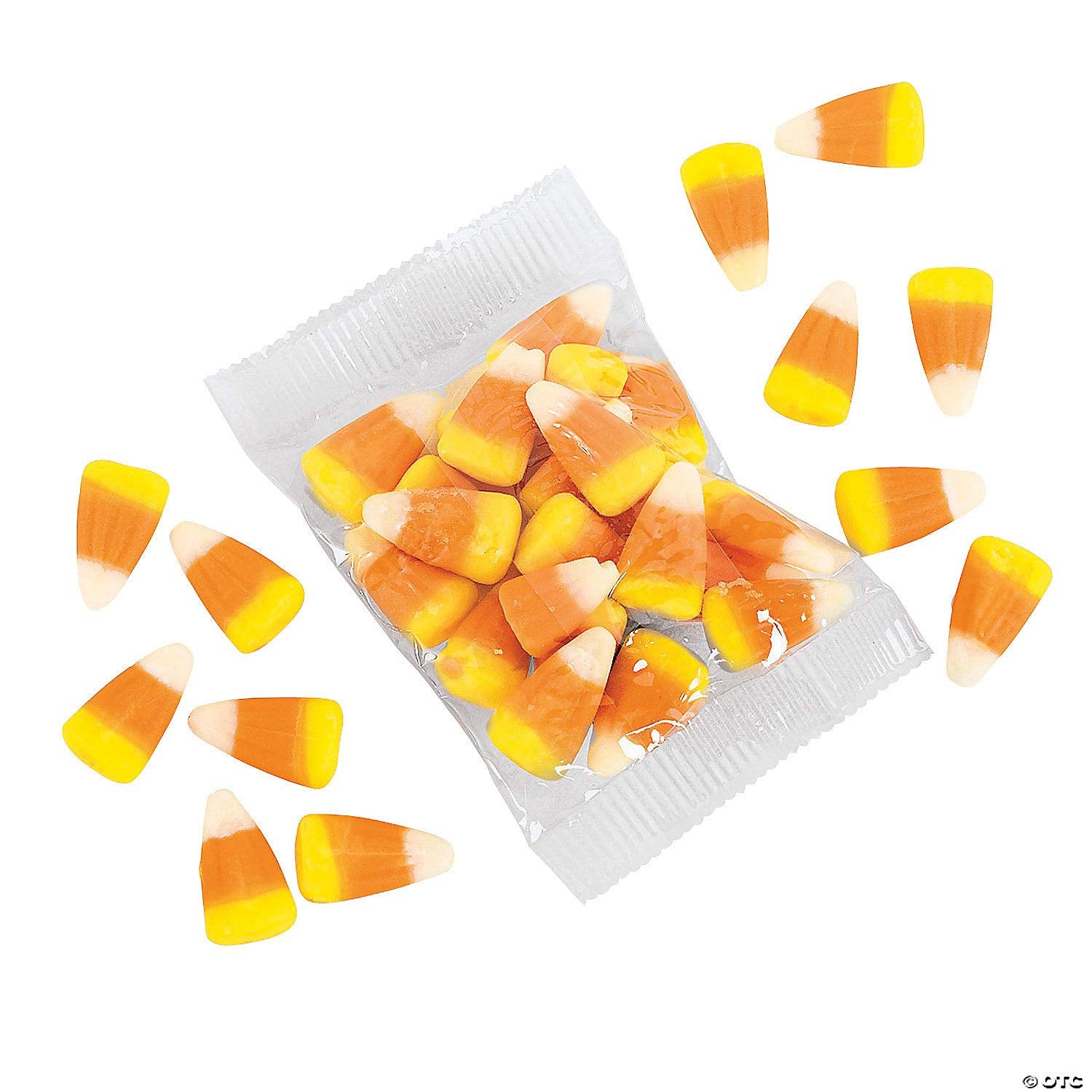 Fun Express Halloween Candy Corn Bulk 32 Individual Packets - Classic Fall Candy Mix Assorted Flavors | 2 Pounds Halloween Treats