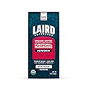 Laird Superfood Peruvian Dark Roast Coffee with Functional Mushrooms, Certified Organic Peruvian Ground Coffee Beans, Gluten-Free, Dairy-Free
