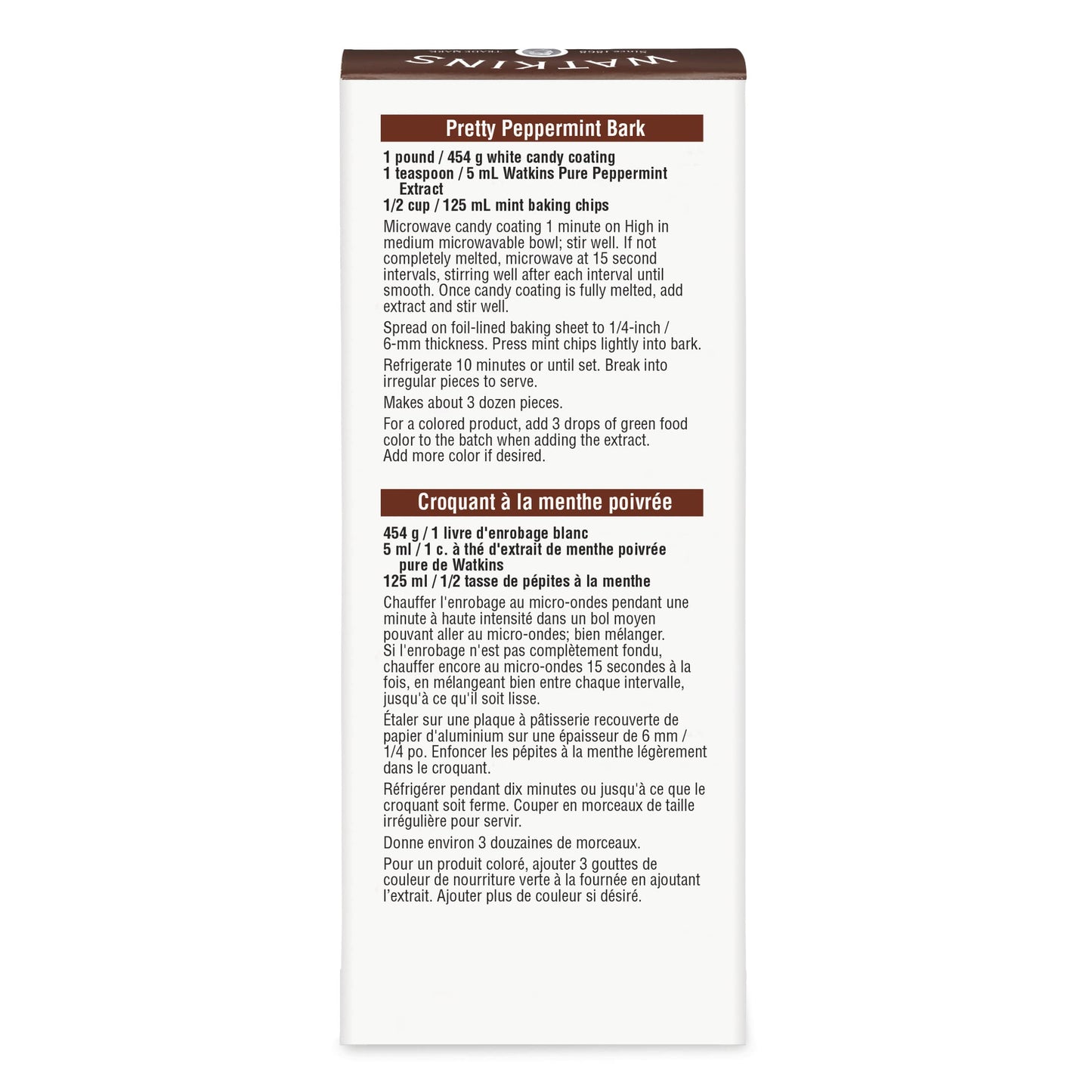 Watkins Pure Peppermint Extract 2 Ounces