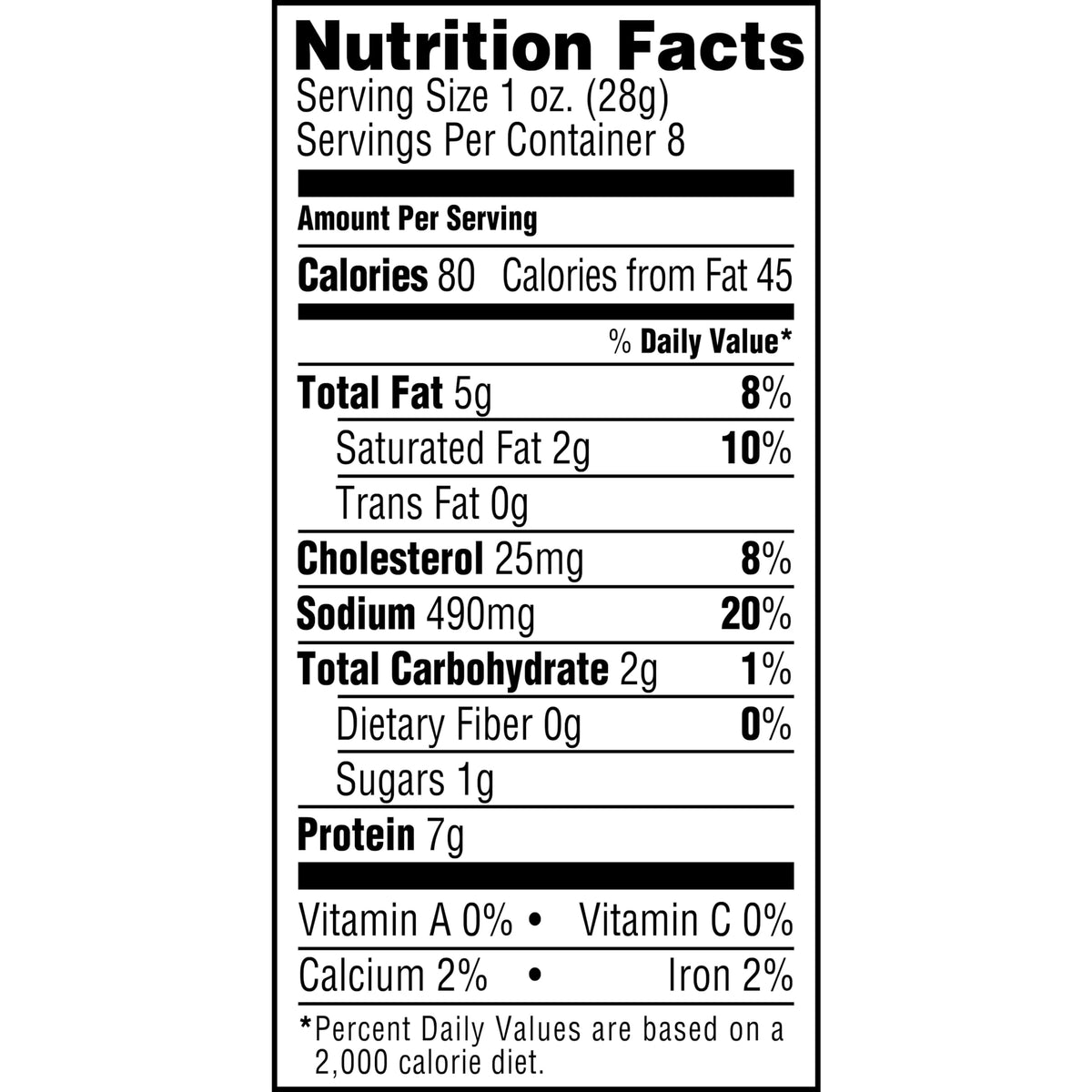 COLUMBUS Peppered Salami, Charcuterie Meat, 8 oz Stick