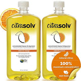Citra Solv Concentrated Cleaner & Degreaser, Deodorizer, Paint & Adhesive Remover, for Home and Outdoor, Natural Orange Oil, Safe, Valencia Orange