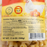 BAIERSBRONN Corkscrew Egg Noodles 2.2lb(2x1.1lb) - Authentic German Pasta, Kosher, Made with 100% Pure Durum Semolina & Fresh Eggs