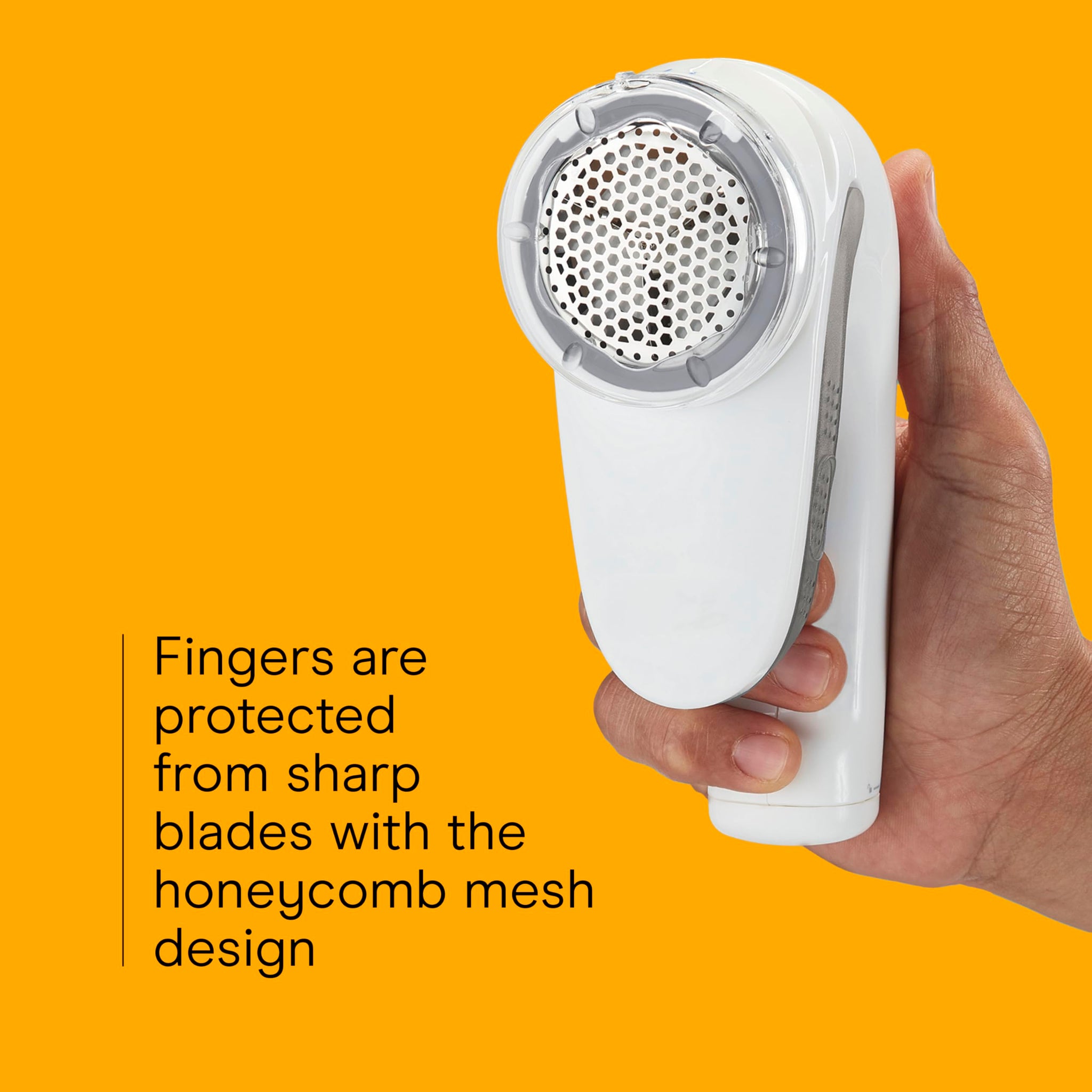 Conair Fabric Shaver and Lint Remover, Rechargeable Portable Clothes Shaver with 3 Settings, Fuzz Remover for Sweaters, Clothing, and Furniture, Large