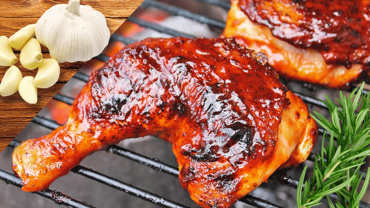 J. Lee's Sweet Heat BBQ Gluten- Free, No MSG, No High Fructose Corn Syrup, Low Sodium, No Refrigeration Required After Opening, 2yr shelf life