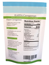 Pure-Kappa Carrageenan Powder - 113 G / 4 oz Non-GMO - Refined Food Grade - Marbled - Natural Vegan Thickener for Cooking and Desserts. Molecular