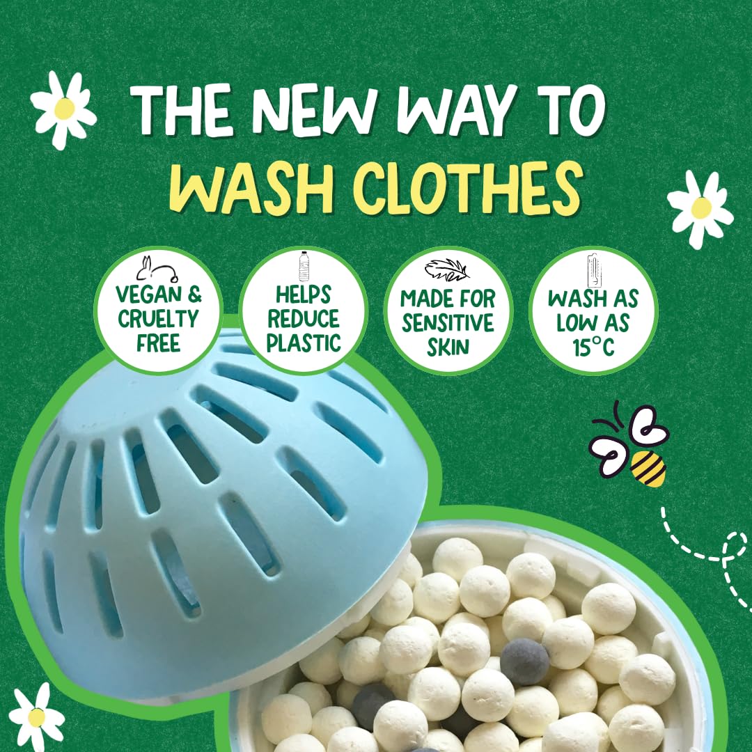 Ecoegg Laundry Egg Laundry Detergent, 70 Loads, Fresh Linen, Sensitive Skin