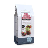 Paramount roasters Limited Edition Dubai Chocolate Strawberry Flavored Ground Coffee, 12oz Medium Roast