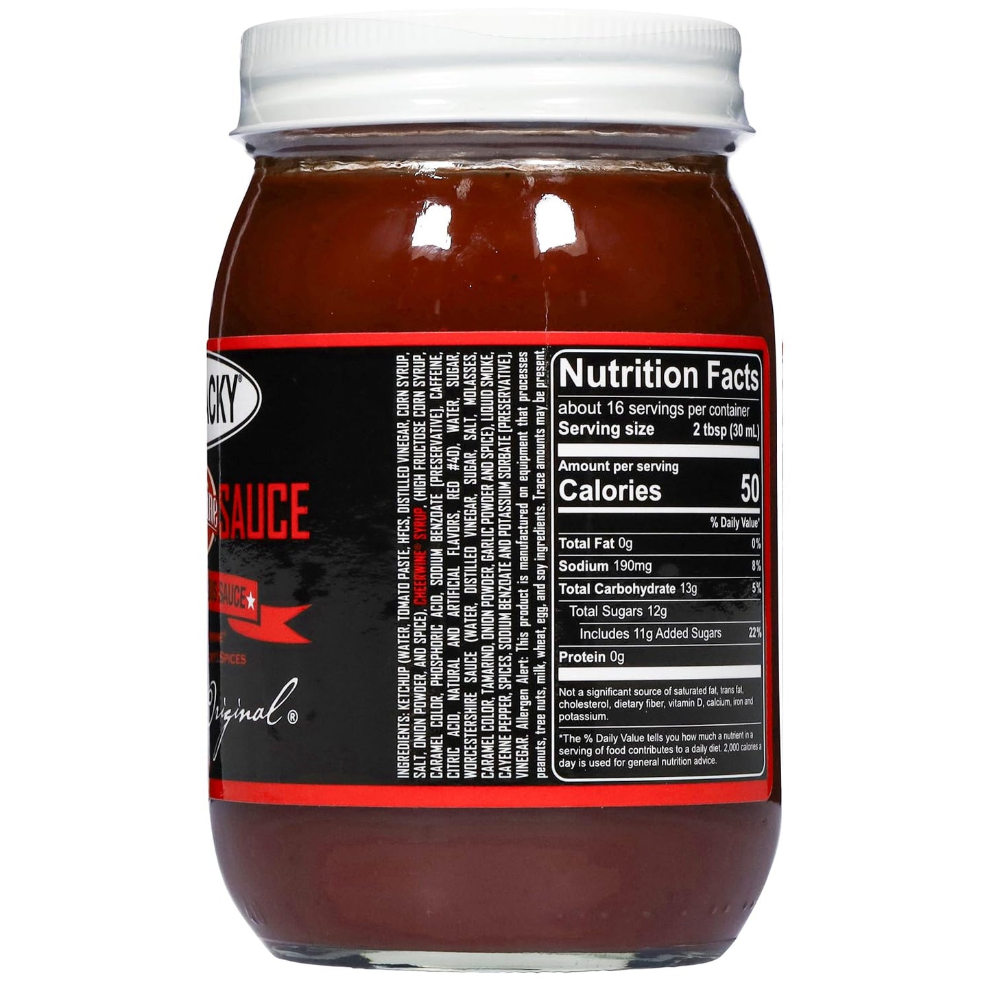 Cackalacky Cheerwine Sweet Sauce - 3-Pack of 16 oz Jars - Gourmet Barbecue Sauce for Family Gatherings & Parties