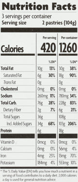Nature's Path, Organic Toaster Pastries, Lotta Chocolotta, 6 Ct