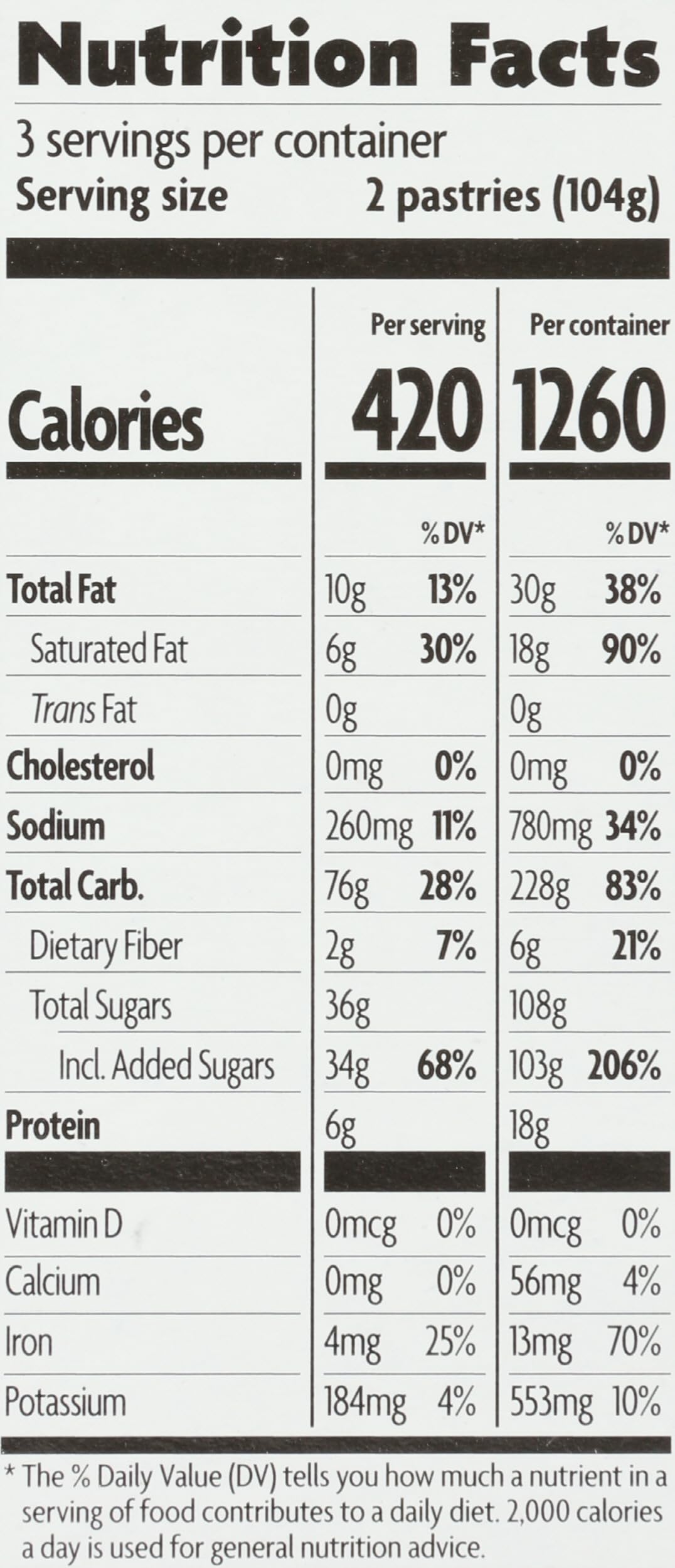 Nature's Path, Organic Toaster Pastries, Lotta Chocolotta, 6 Ct