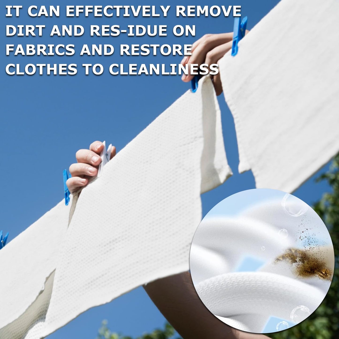 2 PCS Oxygen Laundry Powder,Hyper Concentrated Strong Stain Remover Powder,for Everyday Fabrics,Stain Remover for Clothes Laundry, Lifts Tough Stains