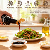 Lonppeis Premium Chinese Dark Soy Sauce 16.9 oz Each Asian Style Soy Sauce