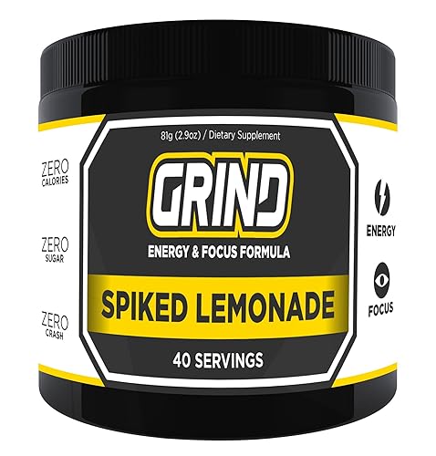 Grind Energy Spiked Lemonade (40 Servings)