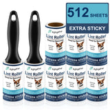 skytogether Lint Rollers for Pet Hair Extra Sticky, Dog Cat Pet Hair Remover Couch Lint Roller Travel Size Lint Remover for Clothes, 2 Reusable