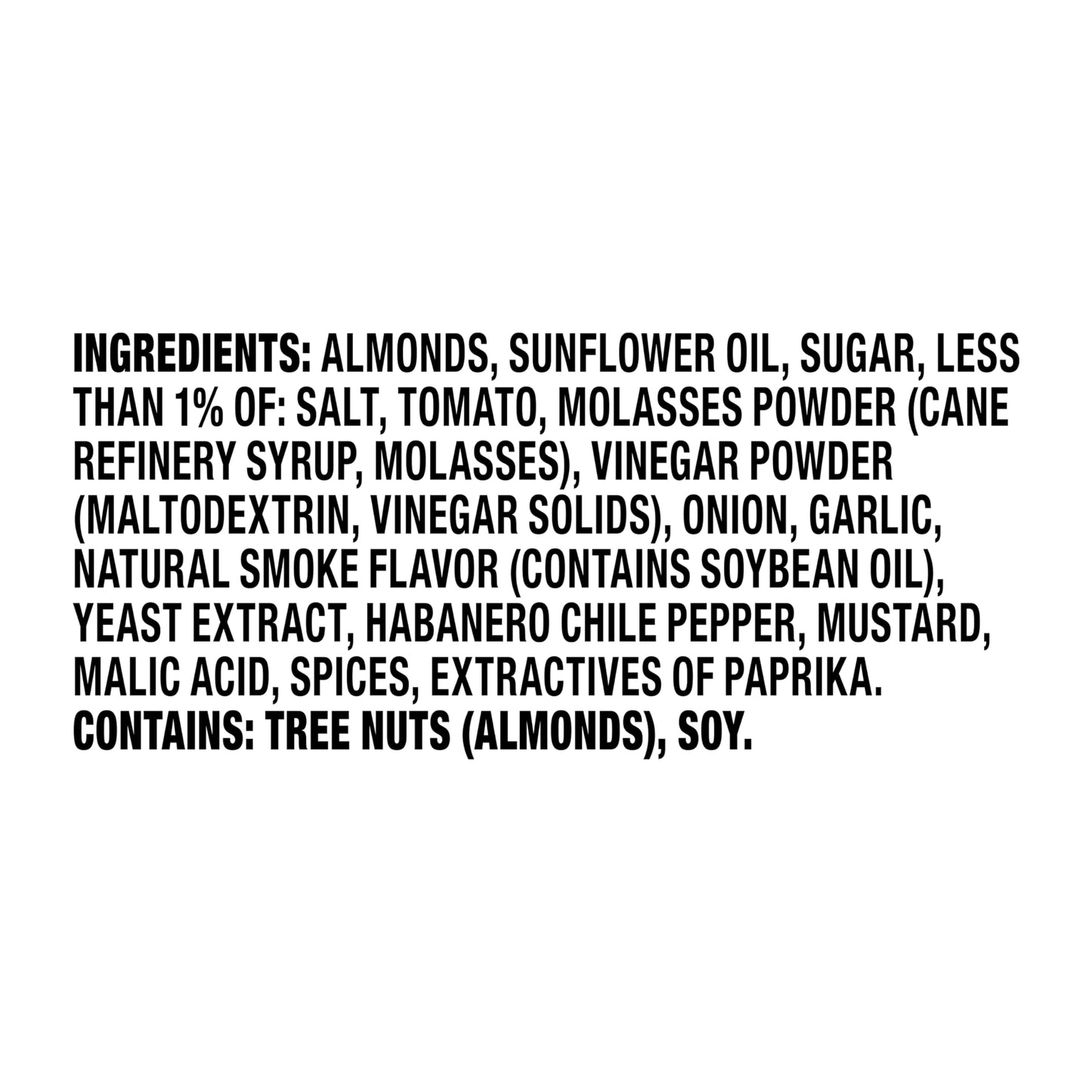 Blue Diamond Almonds, Bold Habanero BBQ, 16 Ounce