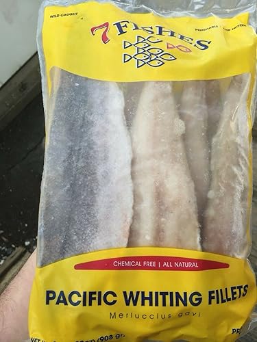 (6 lbs) Frozen Wild Caught Whiting FIlets