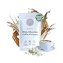 5 SPARROWS Healthy Sugar-Free Coffee Creamer Powder (White Chocolate) - Stevia-Sweetened, Zero Sugar - Keto-Friendly Flavored Drink Mix, 10 oz
